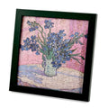 LIVMORE DIY Bilderrahmen Puzzle Bastelset, 169 Teile, Blumenstrauß, 18,1x13x18,1cm, Rosa