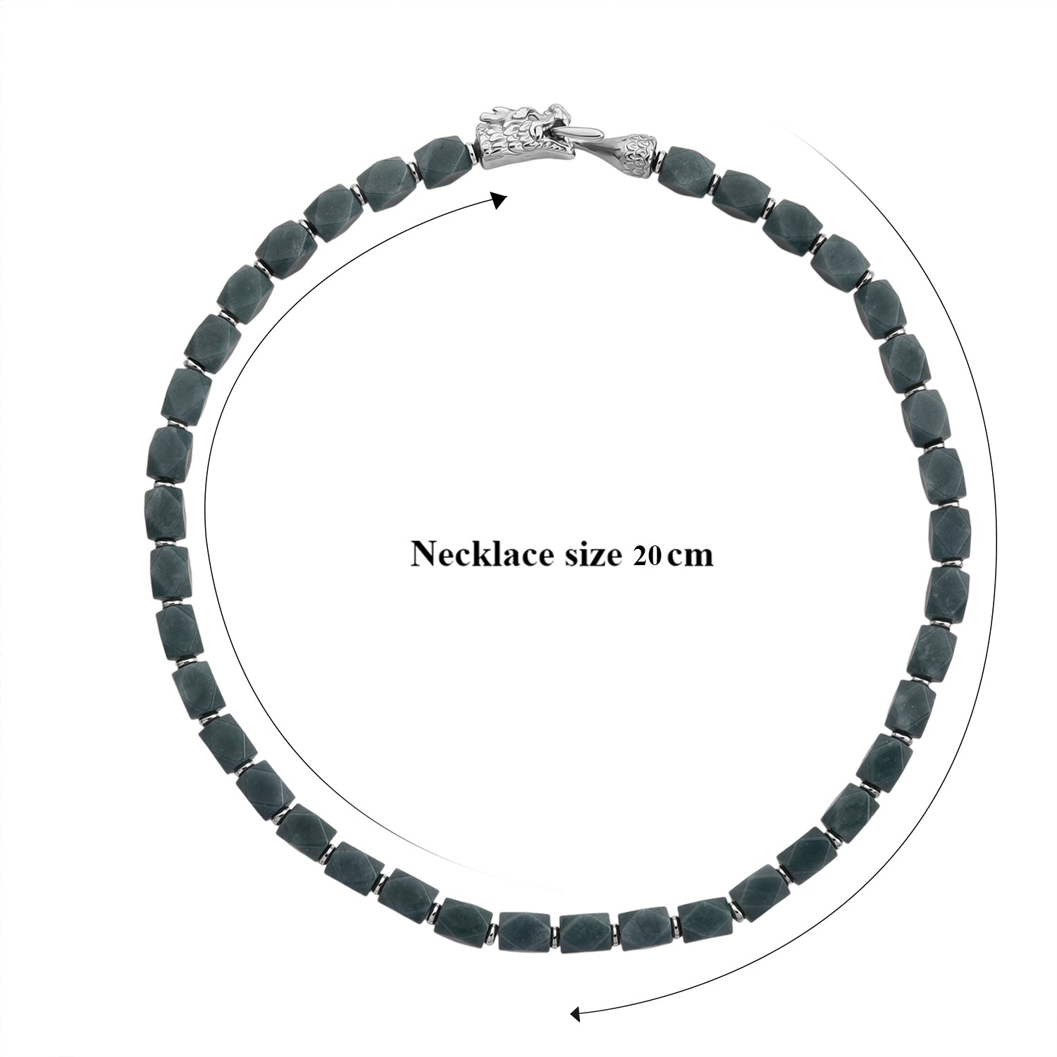 EXTREM SELTEN Natürlicher Olmek Jadeit Jade Halskette, Drachen Verschluss ca. 50 cm ca. 400.00 ct
