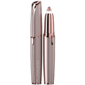 Finishing Touch Flawless Augenbrauen-Trimmer, 18 Karat vergoldet, mit integriertem Licht, Roségold