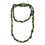 Nephrit Halskette 76 cm ca. 385.00 ct