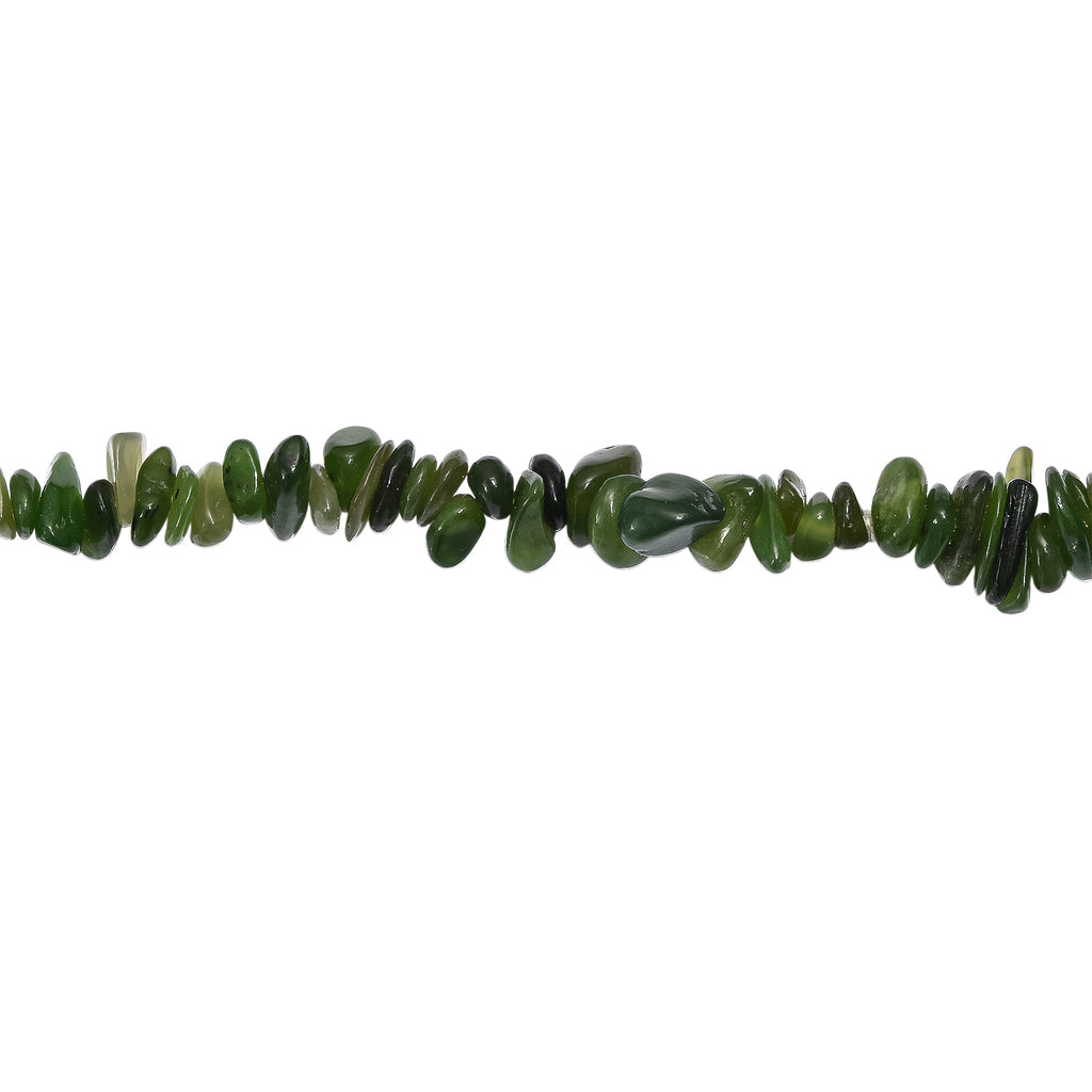 Nephrit Halskette 76 cm ca. 385.00 ct