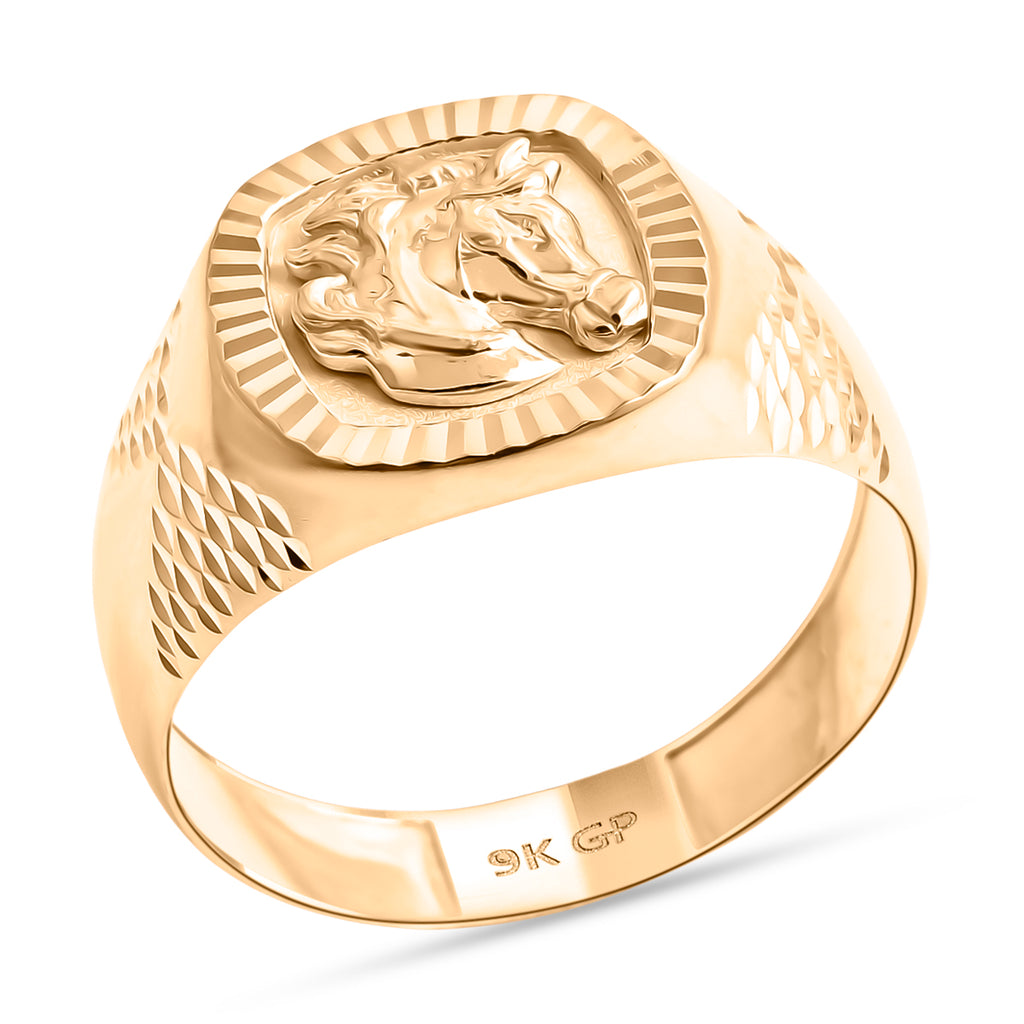 GP - 375 Gold Ring (Größe 19.00) ca. 2,10g