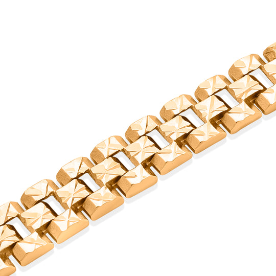 Designer-Stil Nickelfreies Messing Armband ca. 19 cm ca. 27,40g