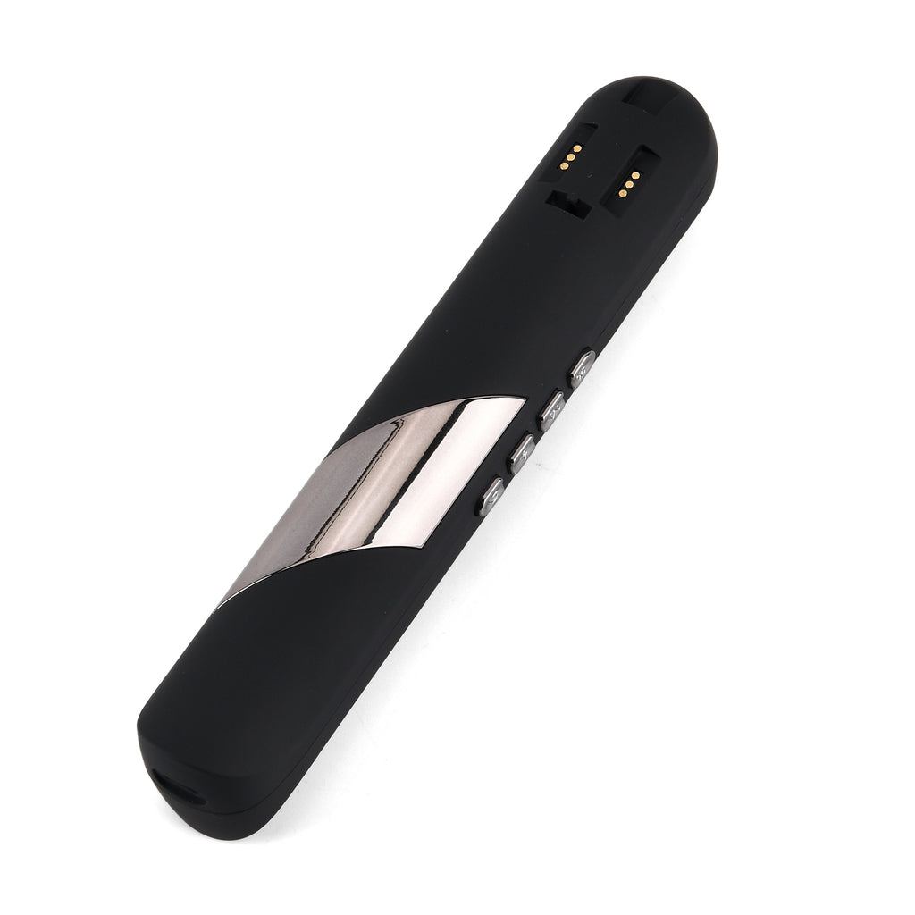 Beautch 4 in 1 Elektrisches Kopfhautmassagegerät mit 1800 mAh Akku, Schwarz Matt