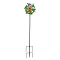 Solar Spinner Lampe mit LED Licht, 140cm, Mehrfarbig
