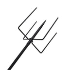 Solar Gartenleuchte Windrad, Eisen, 140 cm, Mehrfarbig