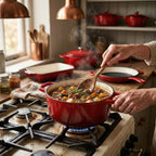 20cm  Cast Iron Pot                     28x22 Oval Cast Iron Pot            26cm Dual Cast Iron Pot  30x21cm Cast Iron Roaster                                  16cm Cast Iron Fry Pan                      Trivet Color:Red Material:cast iron