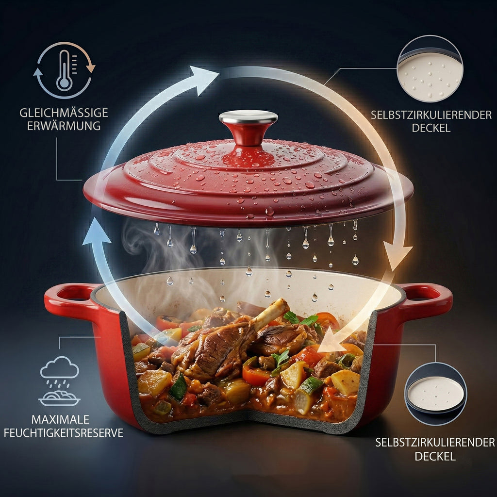 20cm  Cast Iron Pot                     28x22 Oval Cast Iron Pot            26cm Dual Cast Iron Pot  30x21cm Cast Iron Roaster                                  16cm Cast Iron Fry Pan                      Trivet Color:Red Material:cast iron