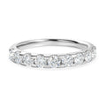 D'Joy Moissanit Ring 925 Silber platiniert (Größe 18.00) ca. 0,93 ct