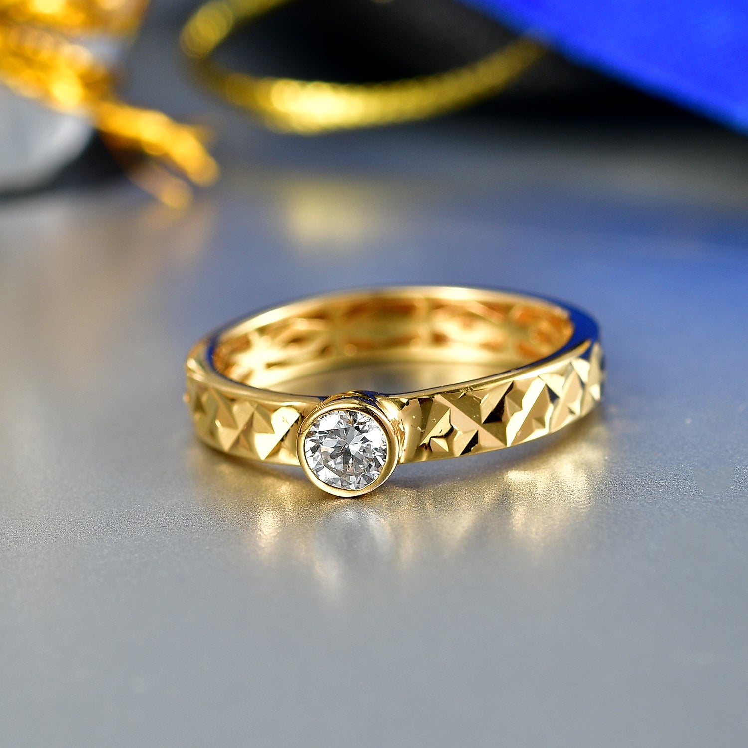 750 Gelbgold Vermeil