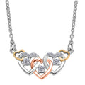 LUXURIANT DIAMOND - Lab Grown Diamant SI-GH Halskette ca. 45 cm 925 Silber ca. 0,25 ct.