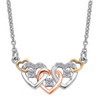 LUXURIANT DIAMOND - Lab Grown Diamant SI-GH Halskette ca. 45 cm 925 Silber ca. 0,25 ct.