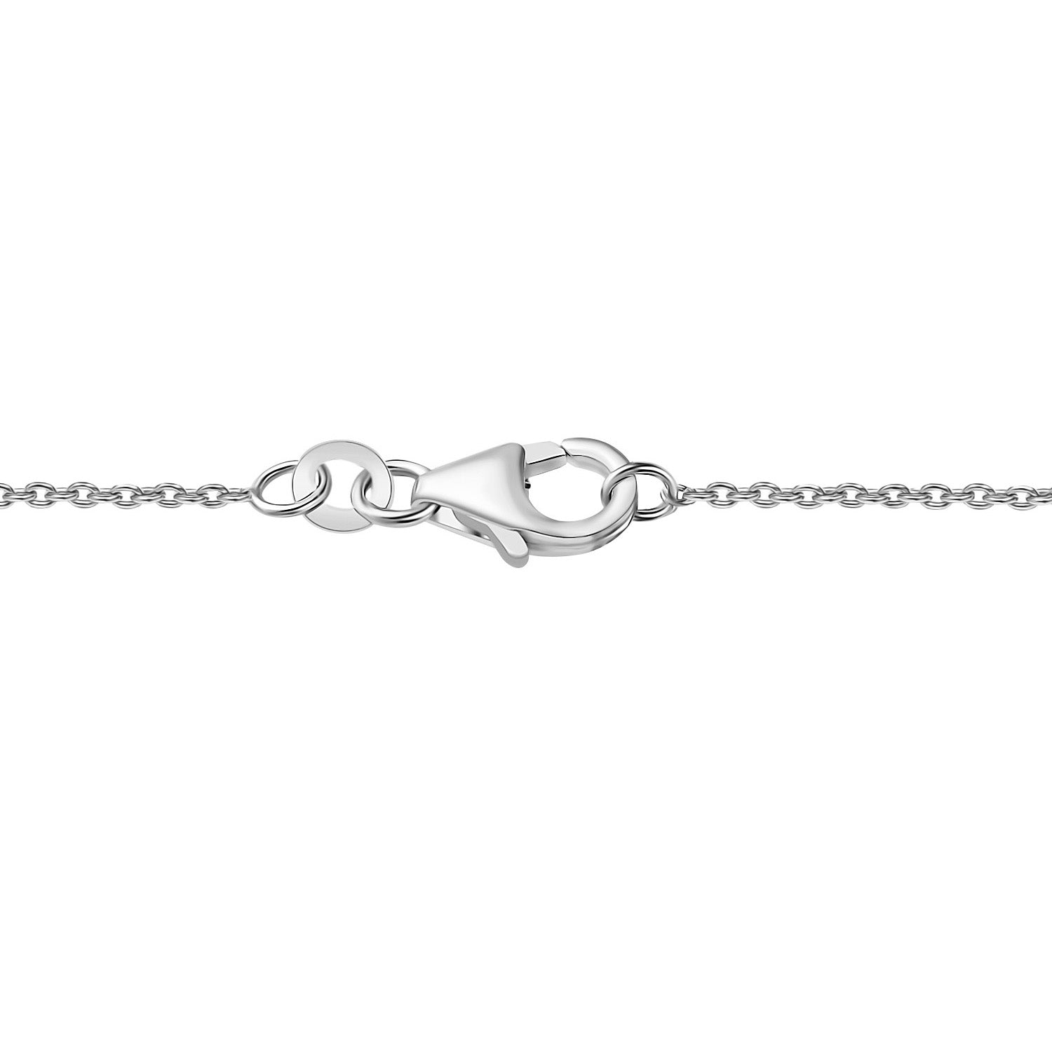 LUXURIANT DIAMOND - Lab Grown Diamant SI-GH Halskette ca. 45 cm 925 Silber ca. 0,25 ct.