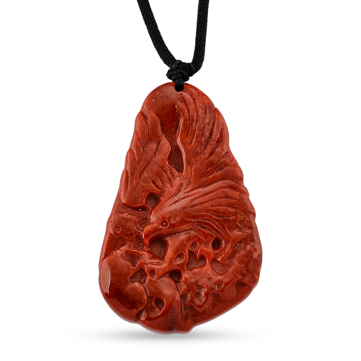 Burmesischer Rote Jadeit Jade Halskette Flexibles  ca. 100.00 ct