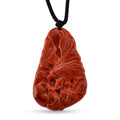 Burmesischer Rote Jadeit Jade Halskette Flexibles  ca. 100.00 ct