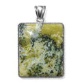 Gelber Türkisjaspis Anhänger ca. 60,00 ct.