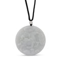 EXTREM SELTEN Natürliche Weiße Jade Halskette Flexibles (ca. 70 cm) ca. 130.00 ct