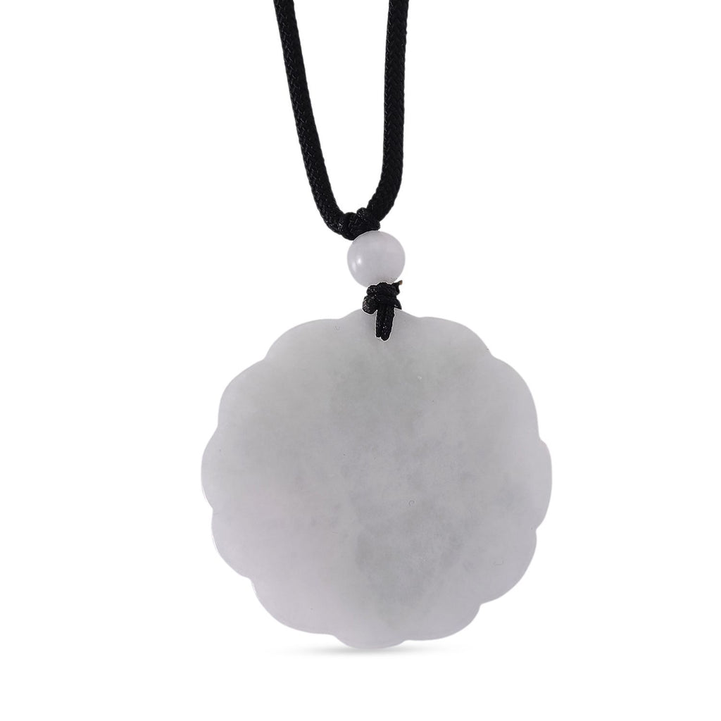 EXTREM SELTEN Natürliche Weiße Jade Halskette, Flexibles (ca. 70 cm) ca. 70.00 ct