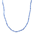 D'Joy Santamaria Aquamarin Halskette ca. 45 cm + 5 cm Extender, 925 Silber rhodiniert ca. 45,00 ct.