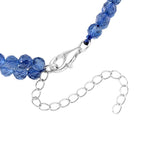 D'Joy Santamaria Aquamarin Armband ca. 18 cm + 5 cm Extender, 925 Silber rhodiniert ca. 30,00 ct.