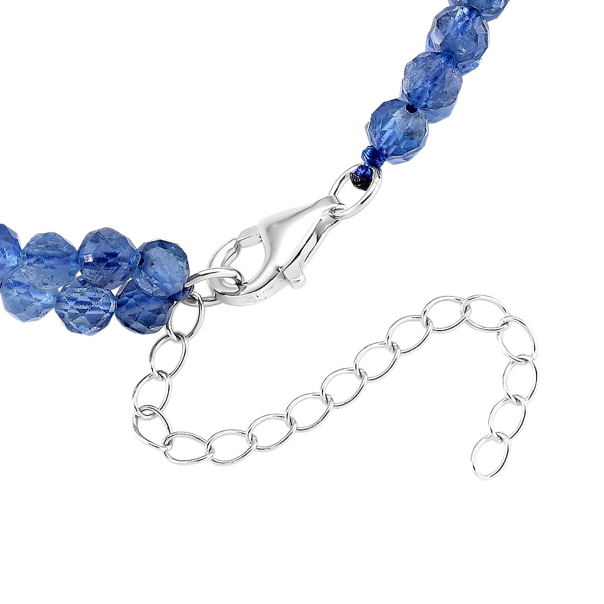 D'Joy Santamaria Aquamarin Armband ca. 18 cm + 5 cm Extender, 925 Silber rhodiniert ca. 30,00 ct.