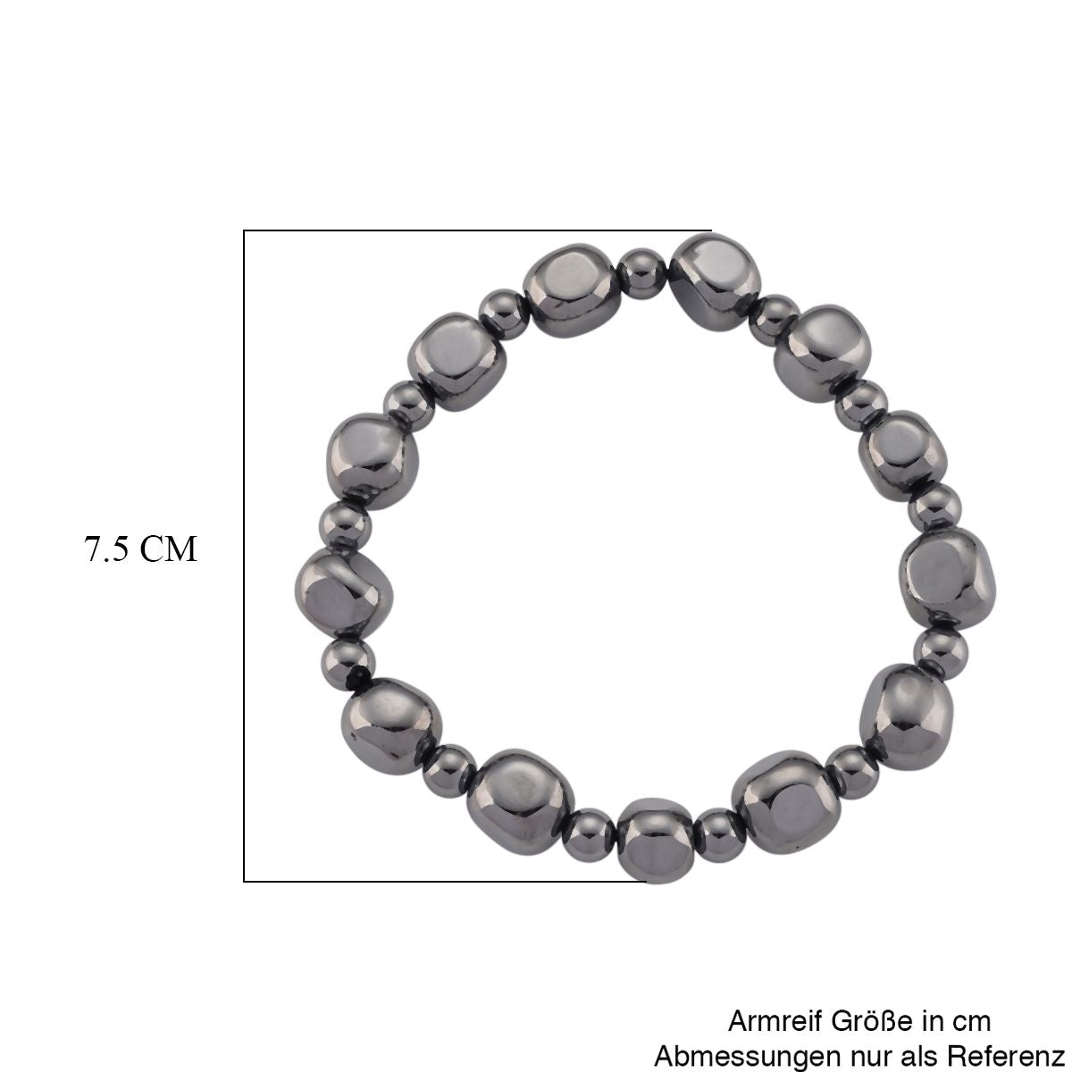 Terahertz Armband, flexibel (ca. 19 cm), ca. 120.00 ct