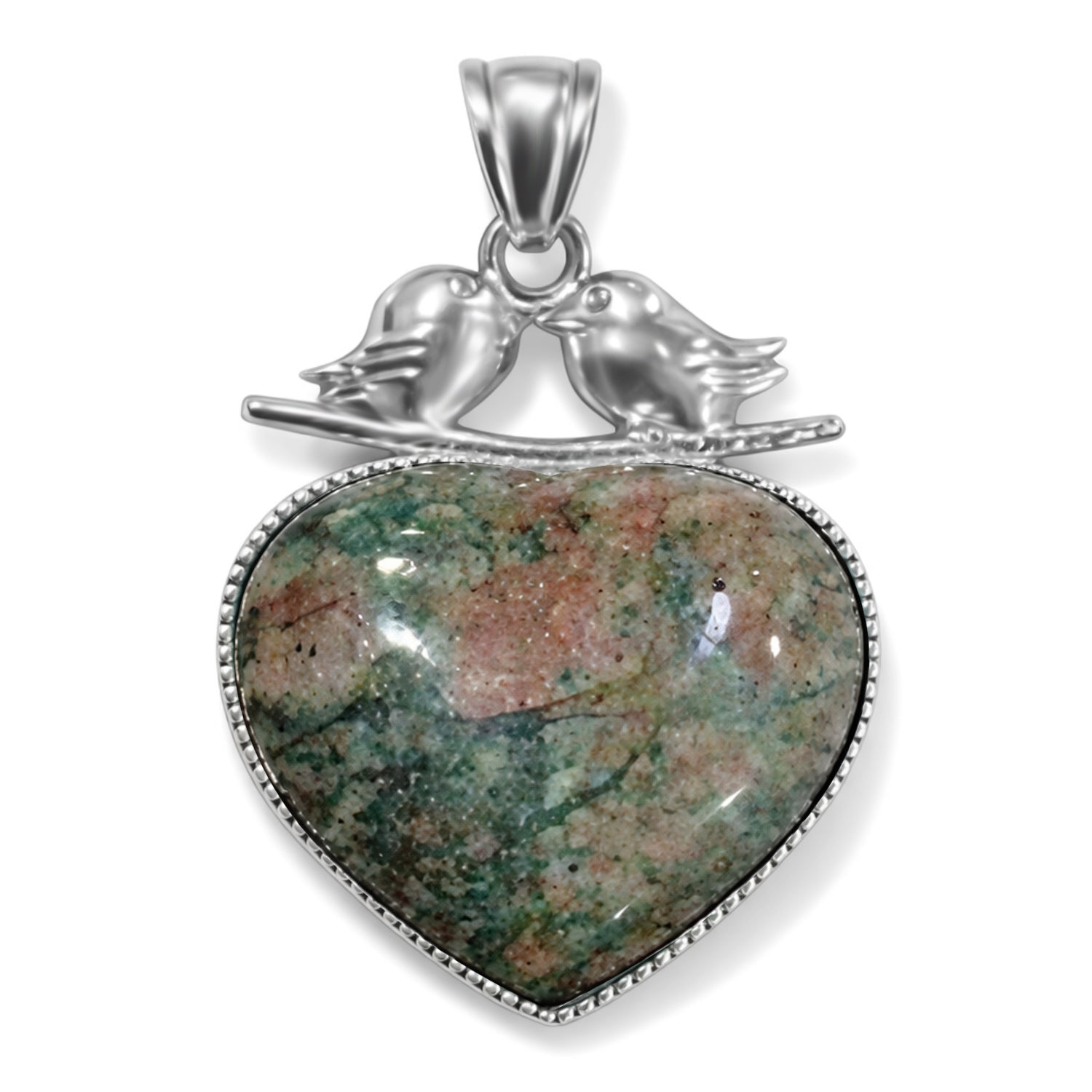 Rubin Zoisite Anhänger ca. 40.00 ct