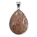 Herbst Jaspis Anhänger ca. 50.00 ct