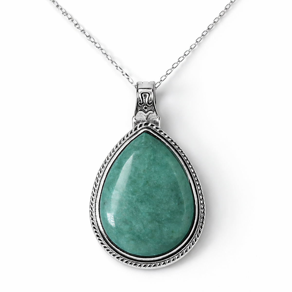 Regenwald-Jaspis Anhänger Reine Legierung ca. 50.00 ct