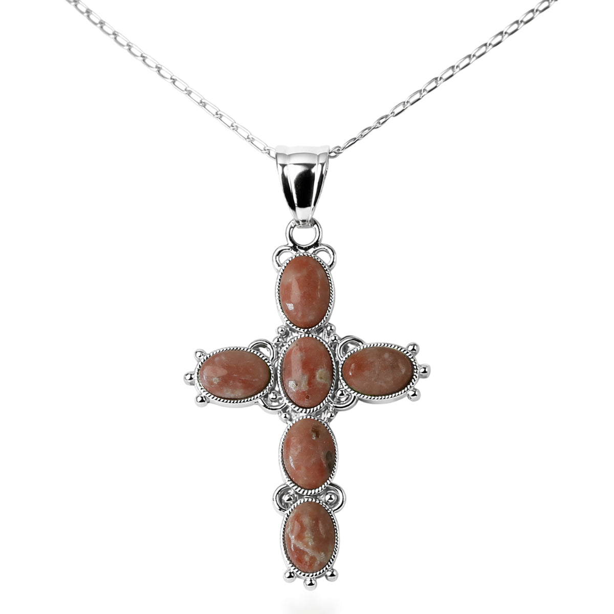 Chili-Jaspis Anhänger ca. 15,00 ct.