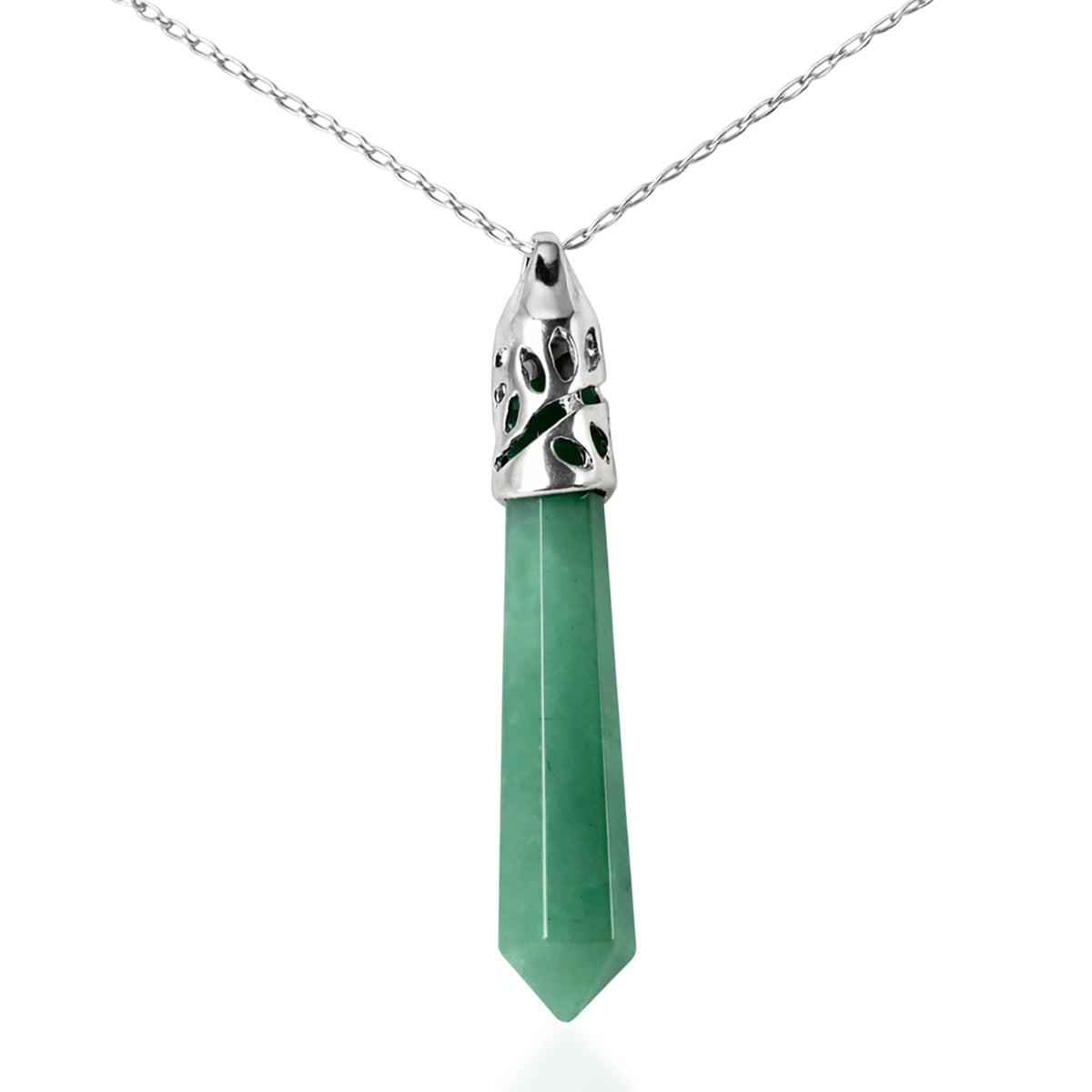 Grüner Aventurin Anhänger ca. 30.00 ct