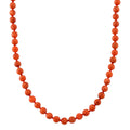 D'Joy Burmesischer Rote Jadeit Jade graviert Halskette ca. 50 cm 925 Silber vergoldet ca. 330.00 ct