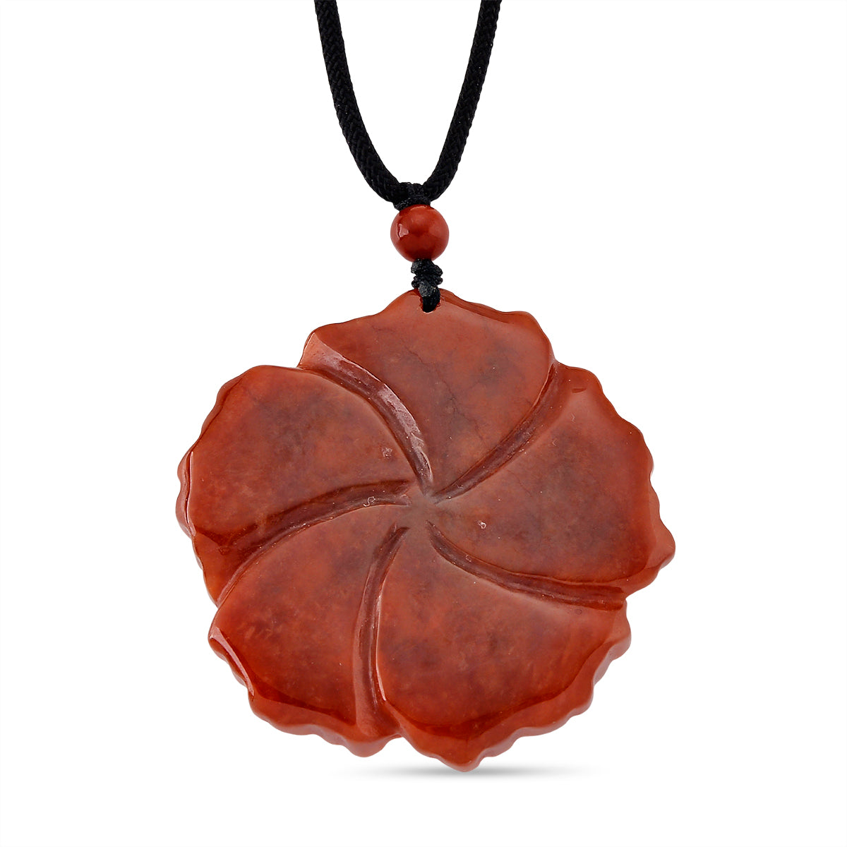 Rote Jade Halskette Flexibles (ca. 71 cm) ca. 165,00 ct.