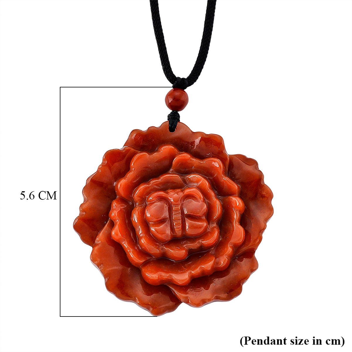 Rote Jade Halskette Flexibles (ca. 71 cm) ca. 165,00 ct.