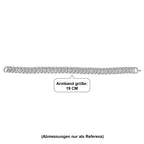 EVER TRUE Weißer Diamant Armband ca. 19 cm Nickelfreies Messing (10-15 Werktage Lieferzeit)