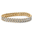 EVER TRUE Weißer Diamant Armband ca. 19 cm Nickelfreies Messing (10-15 Werktage Lieferzeit)
