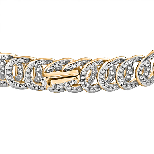 EVER TRUE Weißer Diamant Armband ca. 19 cm Nickelfreies Messing (10-15 Werktage Lieferzeit)