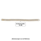EVER TRUE Weißer Diamant Armband ca. 19 cm Nickelfreies Messing (10-15 Werktage Lieferzeit)