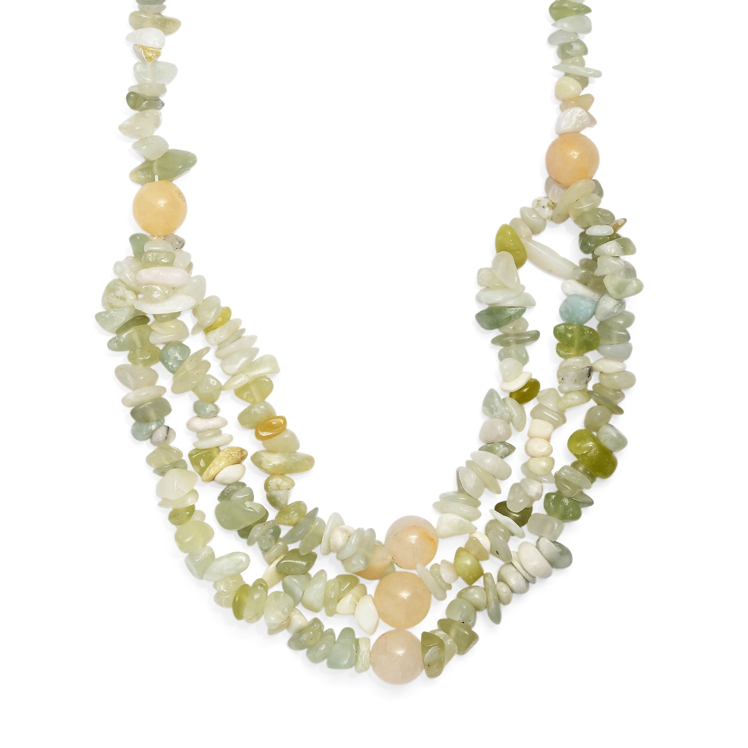 EVER TRUE Serpentin Halskette ca. 45 cm Nickelfreies Messing Platiniert ca. 330.00 ct