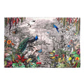 Digital Animal printed rubbed cotton polyester rug with anti skid backing Size-120x180 cms Color-Multi