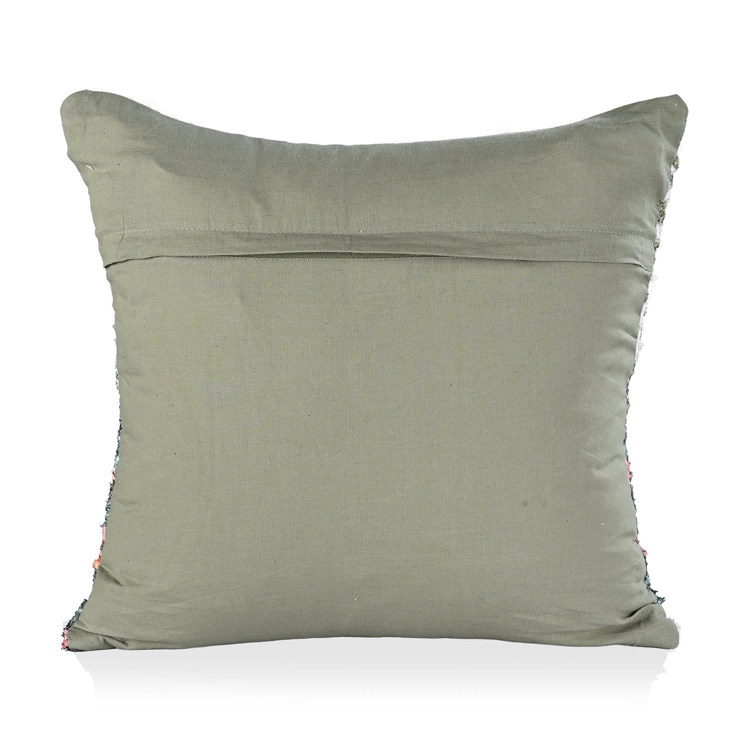 Digital bedruckter Kissenbezug mit Blumenmotiv, Baumwoll-Polyester-Mischgewebe, 45 x 45 cm, Multicolor