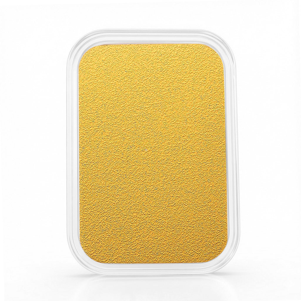 EXKLUSIVES GESCHENK - 999er Goldfolie mit Herzschloss und Schlüssel 10mg