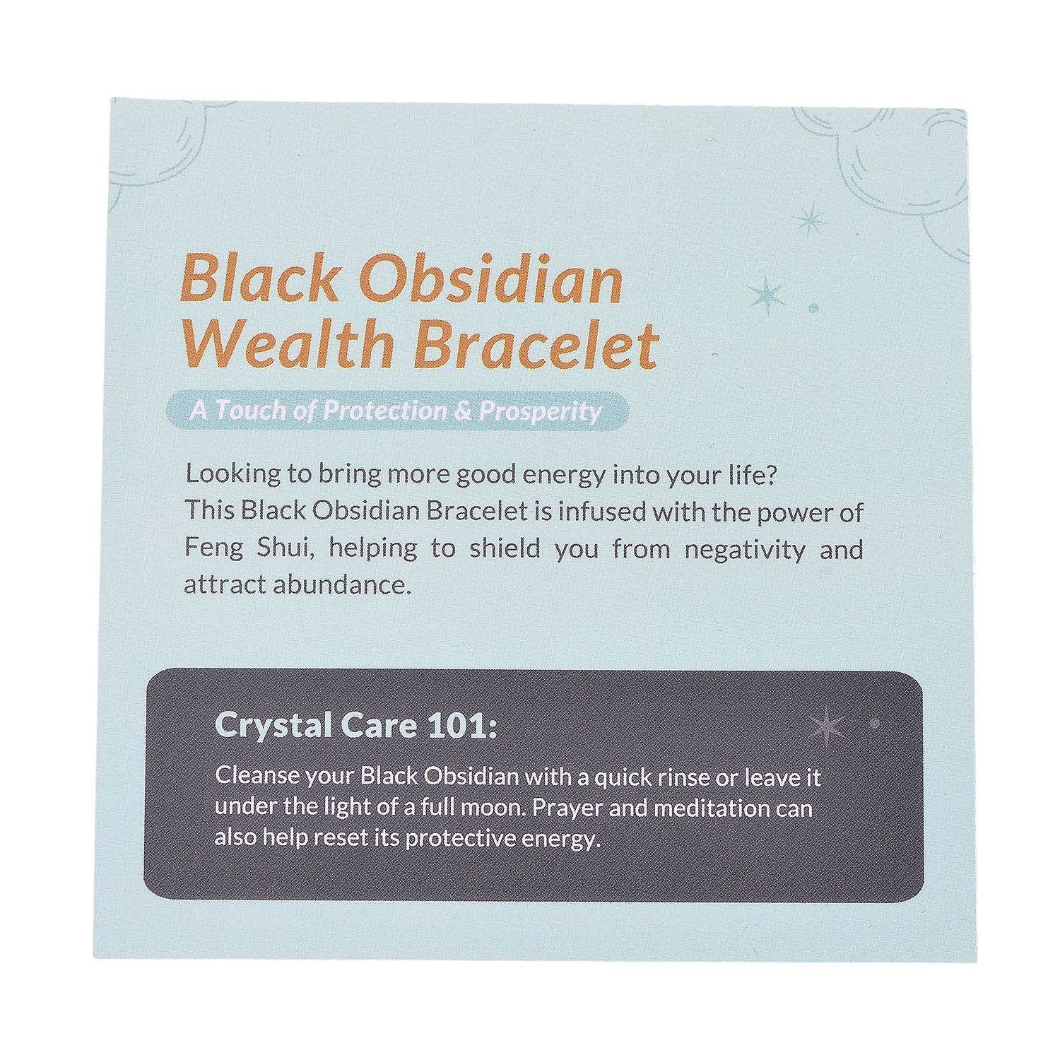Schwarzer Obsidian Armband, flexibles  (ca. 18-19 cm) Gelb ca. 180.00 ct