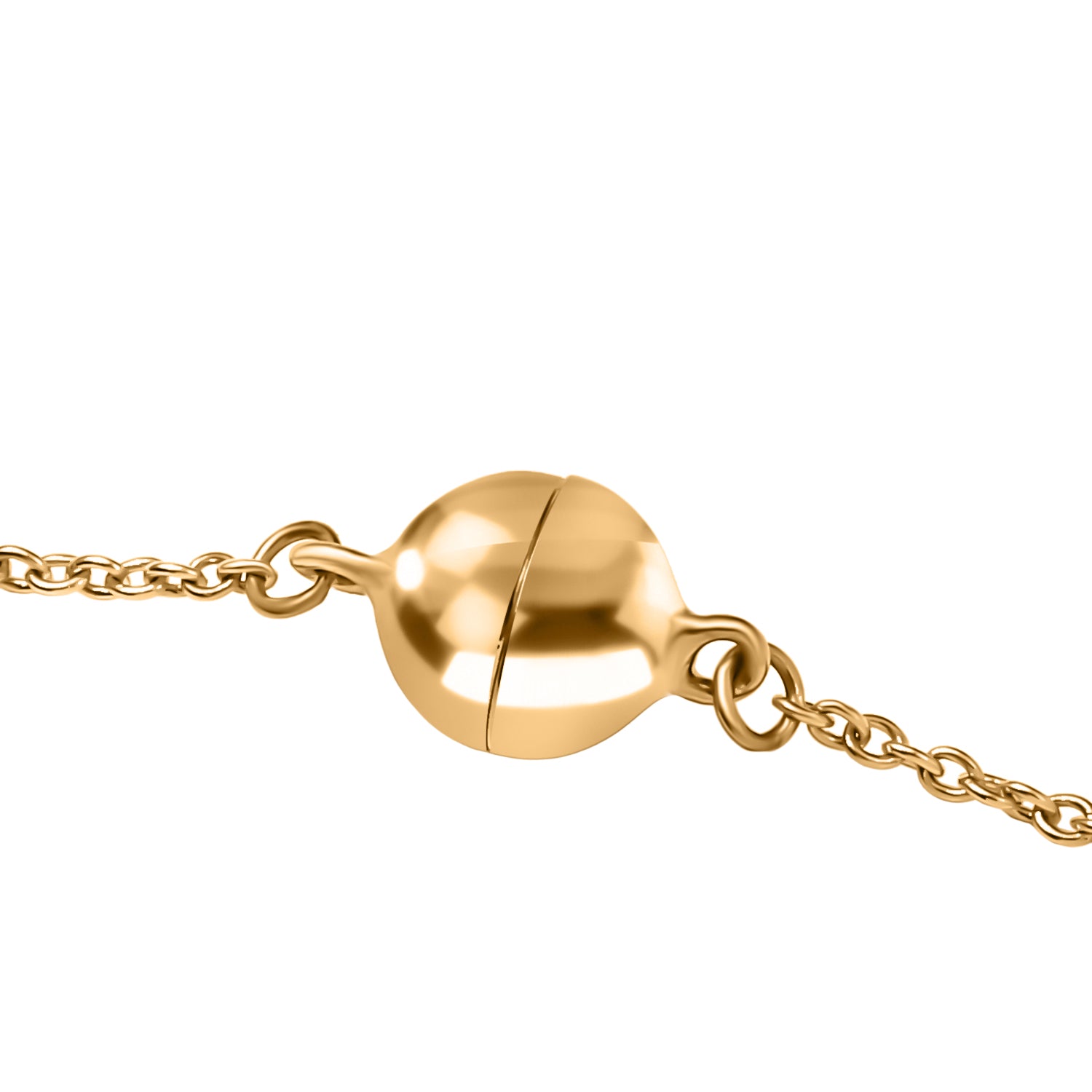 D'Joy - Ewige Verbundenheit Afrikanischer Rubin (Fissure gefüllt), Weißer Zirkon Halskette ca. 45 cm 925 Silber 750 Gelbgold Vermeil ca. 13.06 ct