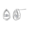 LUXURIANT DIAMOND - Lab Grown Diamant SI-GH Ohrringe 925 Silber Rhodiniert ca. 0.20 ct