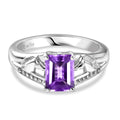 EVER TRUE Bolivianischer Amethyst Ring Nickelfreies Messing (Größe 20.00) ca. 1,50 ct