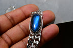 EVER TRUE Labradorit Armband ca. 20 cm Nickelfreies Messing ca. 20.65 ct