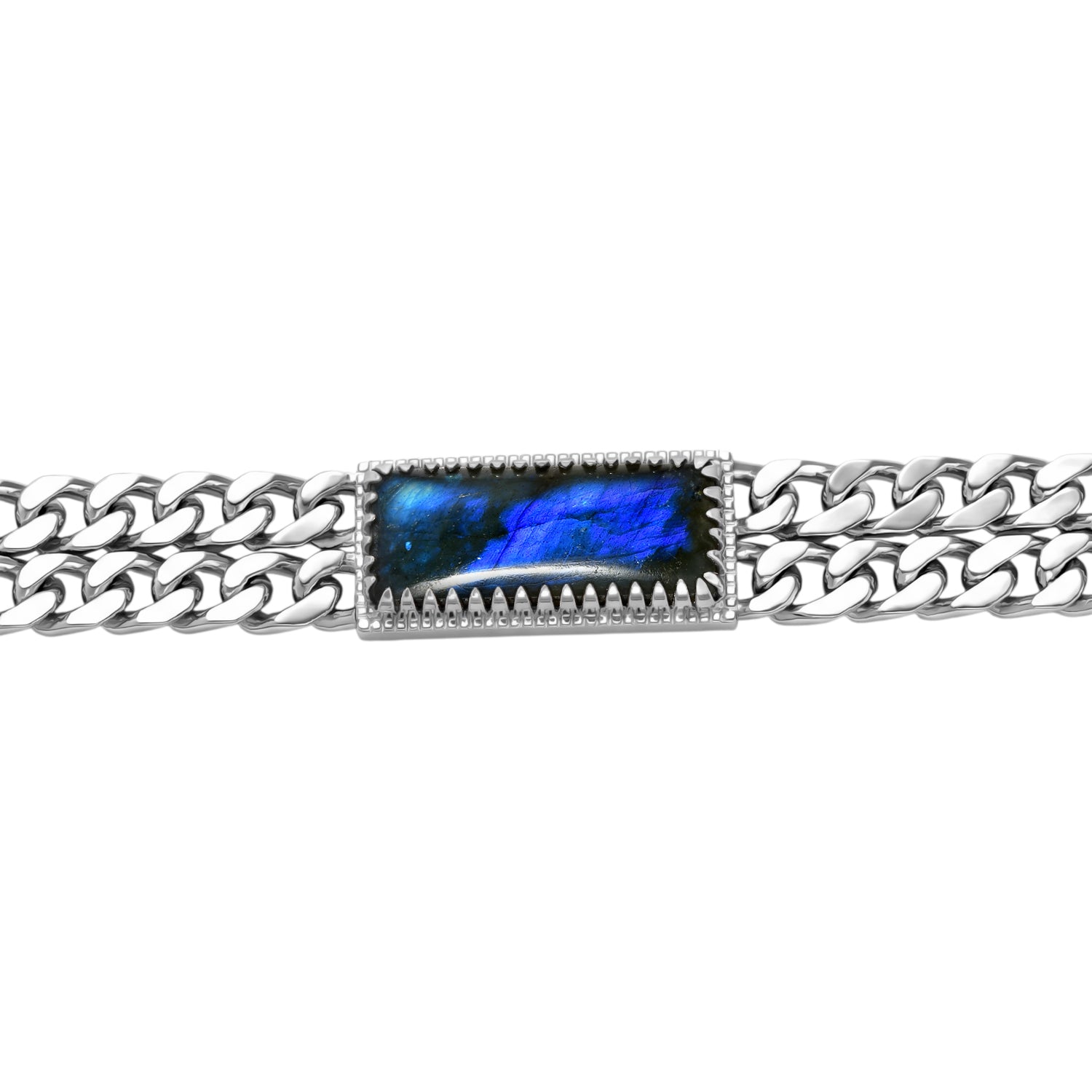 EVER TRUE Labradorit Armband ca. 20 cm Nickelfreies Messing ca. 26.60 ct