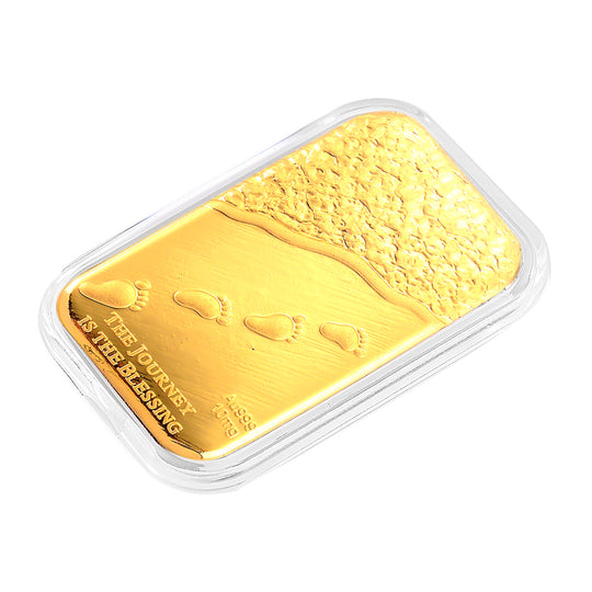 999er Goldfolie, 4,5x3,1cm, 10mg