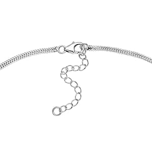 D'Joy AA Sleeping Beauty Türkis Halskette ca. 45 cm 925 Silber Schwarz oxidiert ca. 4,20 ct.